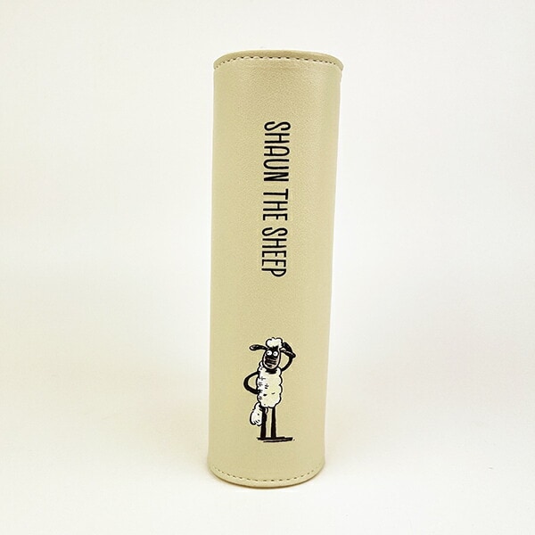 ひつじのショーン BOOK型ポーチ (アイボリー)