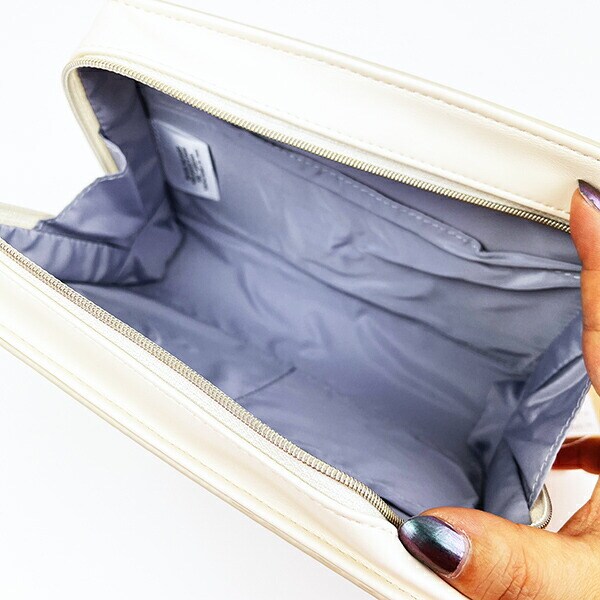 ひつじのショーン BOOK型ポーチ (アイボリー)