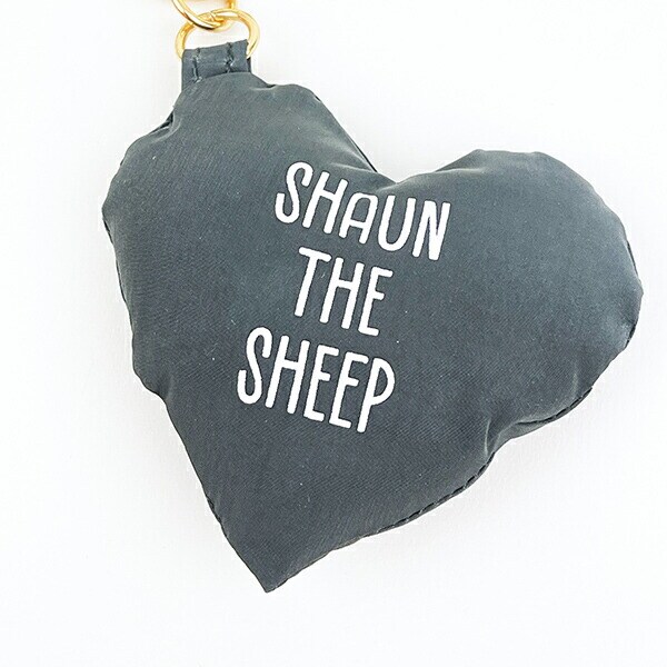 ひつじのショーン コンビチャーム ブラック キーホルダー