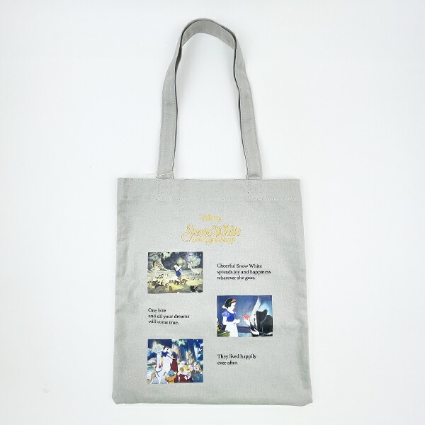 ディズニー プリンセス 白雪姫 ストーリートートバッグ グレー Disney アコモデ ACCOMMODE
