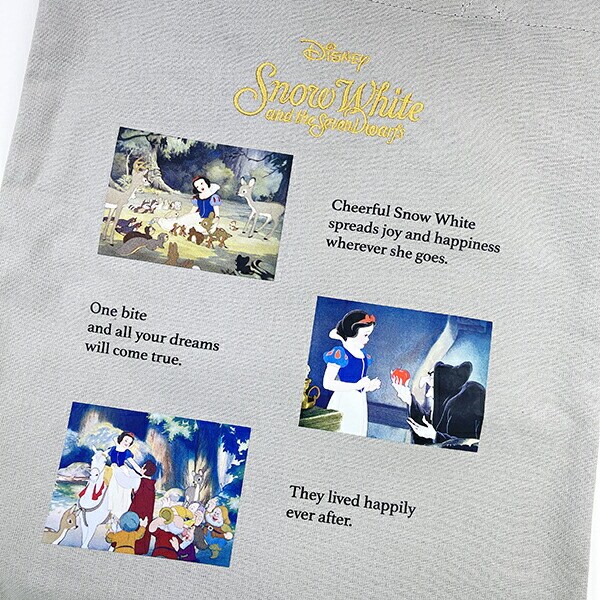 ディズニー プリンセス 白雪姫 ストーリートートバッグ グレー Disney アコモデ ACCOMMODE