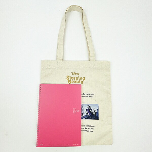 ディズニー プリンセス 眠れる森の美女 オーロラ姫 ストーリートートバッグ アイボリー アコモデ ACCOMMODE