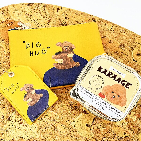 ACCOMMODE(アコモデ) エリクリン ラゲッジタグ イエロー トラベル