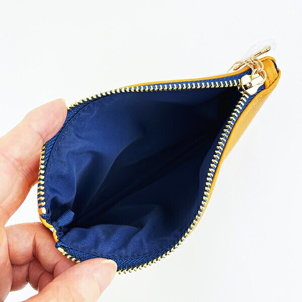 ACCOMMODE(アコモデ) エリクリン フラットポーチ イエロー