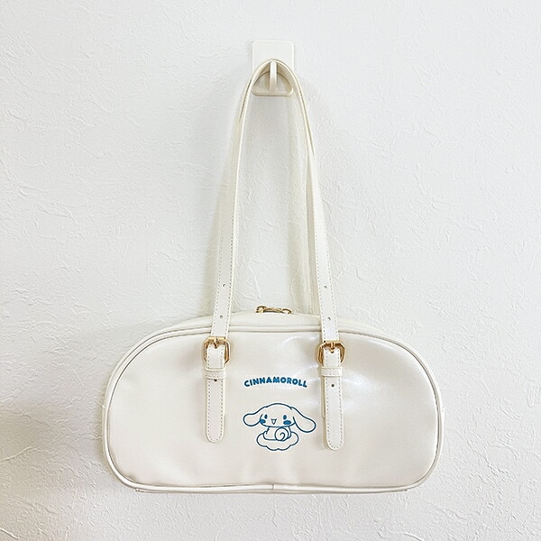 サンリオ シナモロール ワイドボストンバッグ 推し活 シナモン Sanrio