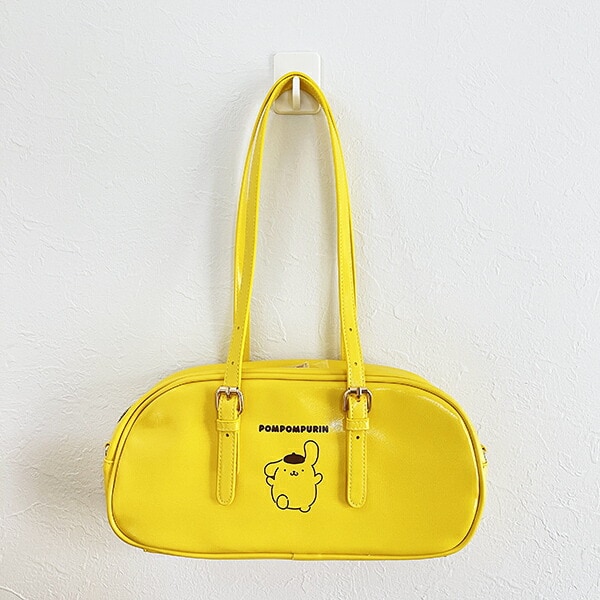 サンリオ ポムポムプリン ワイドボストンバッグ 推し活 Sanrio