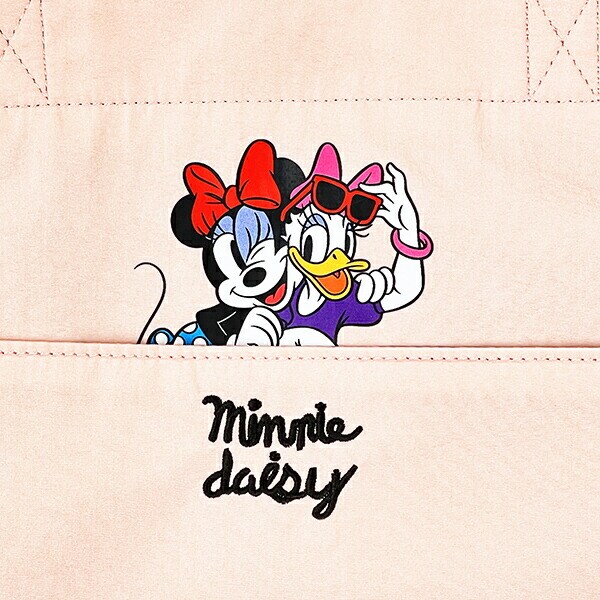 ディズニー ミニー＆デイジー ホビーポケットトートバッグ ピンク ACCOMMODE アコモデ Disney
