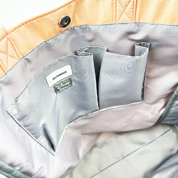 ディズニー ミニー＆デイジー ホビーポケットトートバッグ ピンク ACCOMMODE アコモデ Disney