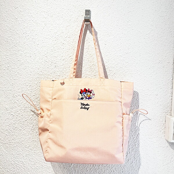 ディズニー ミニー＆デイジー ホビーポケットトートバッグ ピンク ACCOMMODE アコモデ Disney