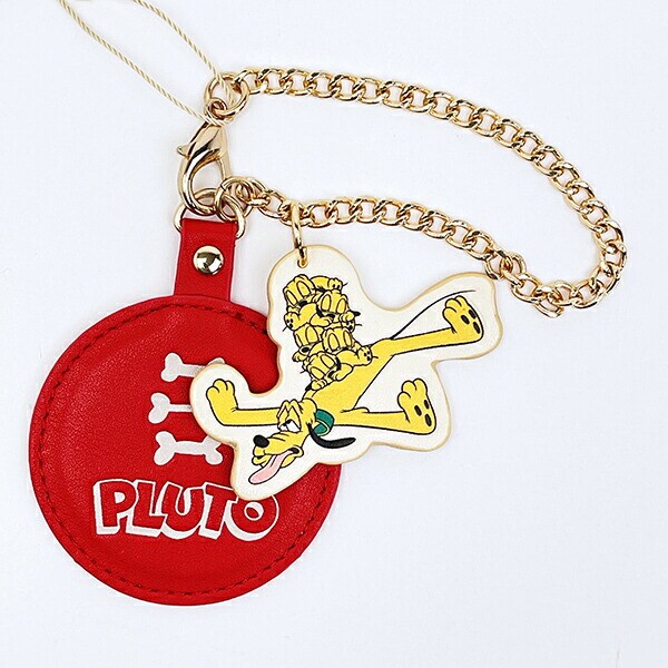 ディズニー プルート ミラーチャーム レッド ACCOMMODE  アコモデ Disney