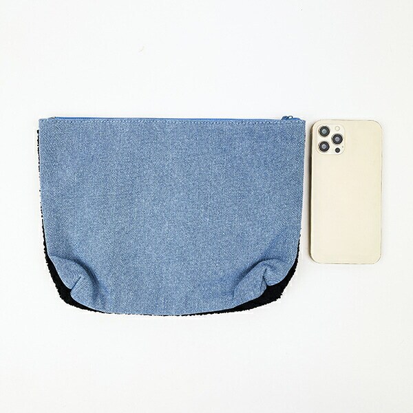 サンリオキャラクターズ サガラポーチ ブラック ACCOMMODE アコモデ Sanrio