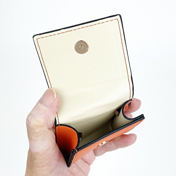 ACCOMMODE (アコモデ) 喫茶 キッサマッチバコ ポーチチャーム (オレンジ)