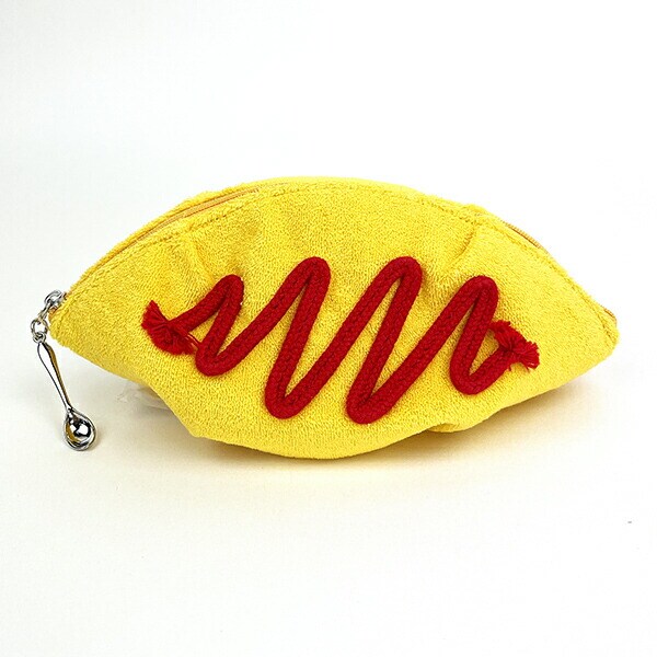 ACCOMMODE (アコモデ) 喫茶 オムライス ポーチ (イエロー)