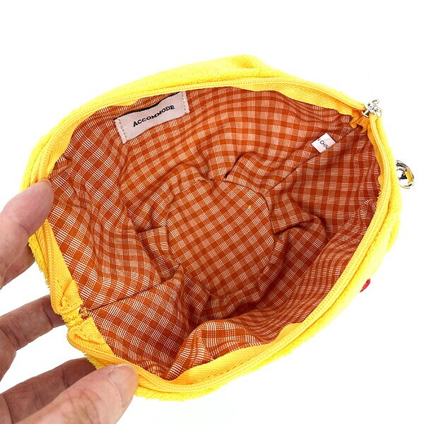 ACCOMMODE (アコモデ) 喫茶 オムライス ポーチ (イエロー)