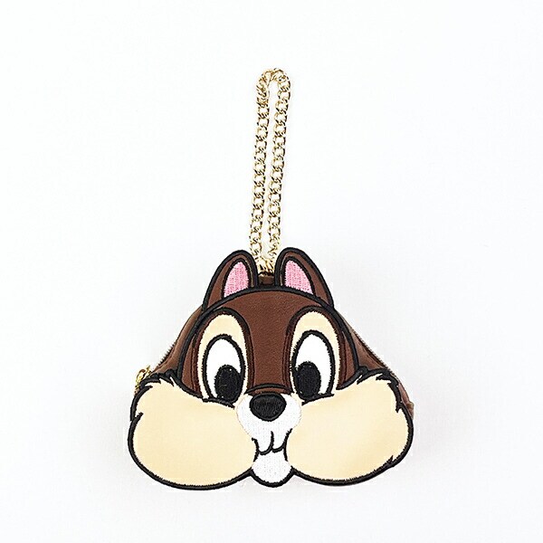 ディズニー チップ ダイカットポーチチャーム ACCOMMODE アコモデ Disney