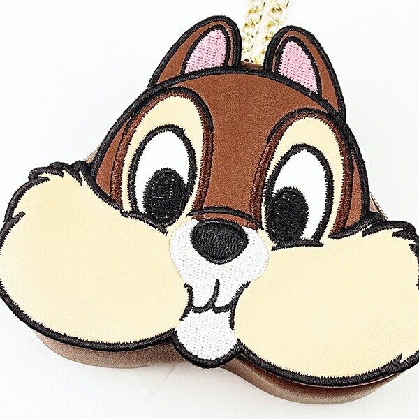 ディズニー チップ ダイカットポーチチャーム ACCOMMODE アコモデ Disney