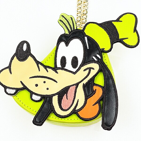 ディズニー グーフィー ダイカットポーチチャーム ACCOMMODE アコモデ Disney
