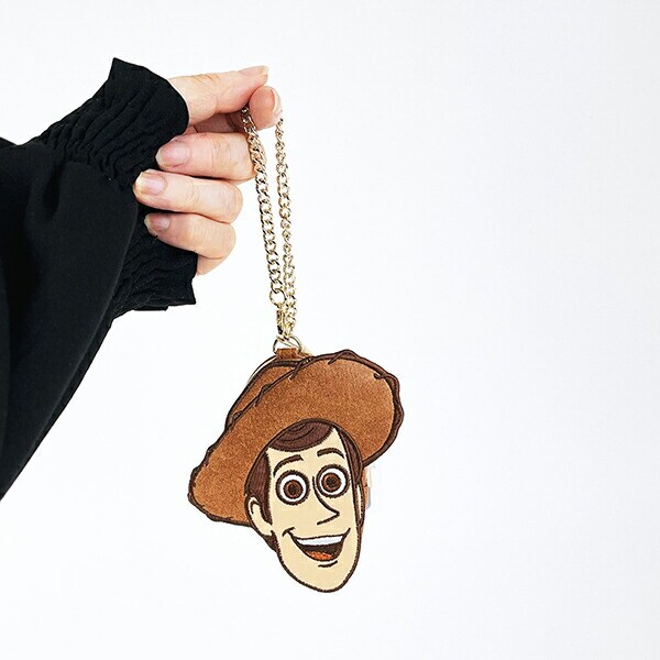 ディズニー トイストーリー ウッディ・プライド ダイカットポーチチャーム ACCOMMODE アコモデ Disney