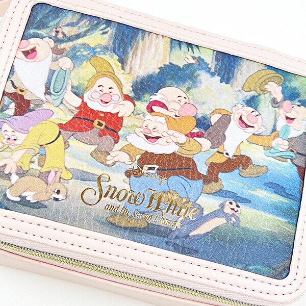 ディズニー プリンセス 白雪姫 スクエアポーチ ライトピンク Disney アコモデ ACCOMMODE