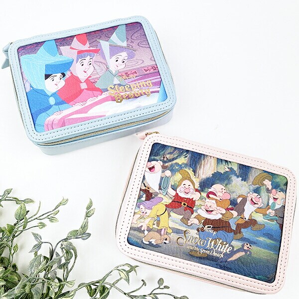 ディズニー プリンセス 白雪姫 スクエアポーチ ライトピンク Disney アコモデ ACCOMMODE