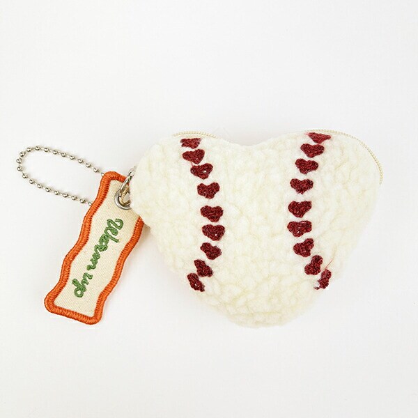 ACCOMMODE(アコモデ) ハートボールポーチ アイボリー