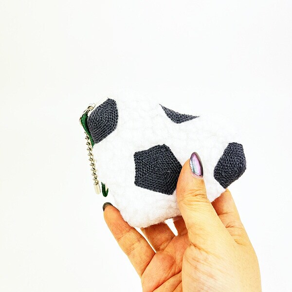 ACCOMMODE(アコモデ) ハートボールポーチ ホワイト