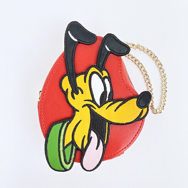 ディズニー プルート ダイカットポーチチャーム Disney ACCOMMODE  アコモデ Disney