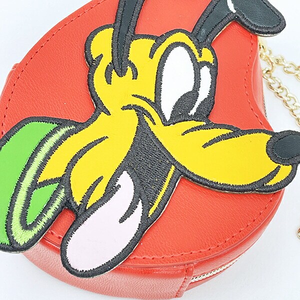 ディズニー プルート ダイカットポーチチャーム Disney ACCOMMODE  アコモデ Disney
