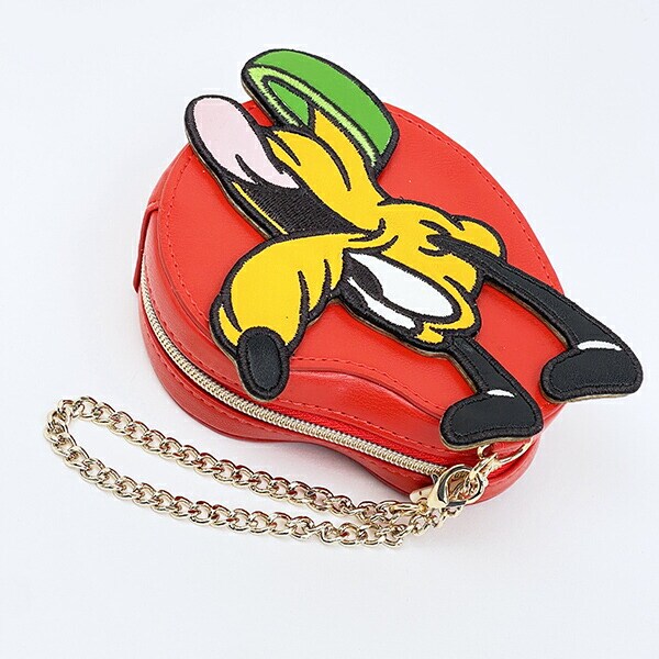 ディズニー プルート ダイカットポーチチャーム Disney ACCOMMODE  アコモデ Disney