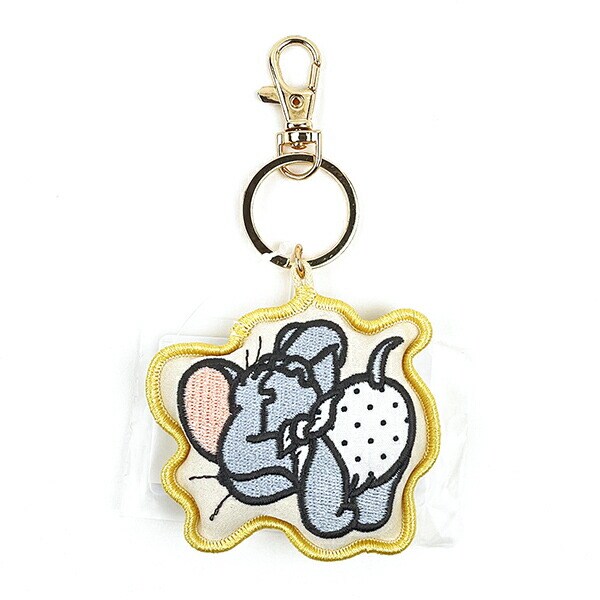 トムとジェリー タフィーおむつカラバリチャーム (ホワイト) キーホルダー トムジェリ