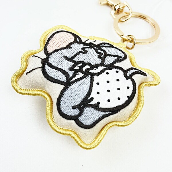 トムとジェリー タフィーおむつカラバリチャーム (ホワイト) キーホルダー トムジェリ