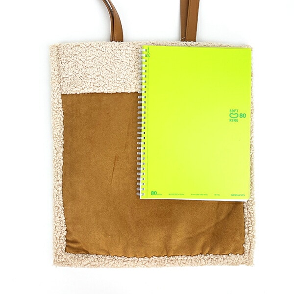 トムとジェリー フレンズボアトートバッグ (ブラウン) トムジェリ