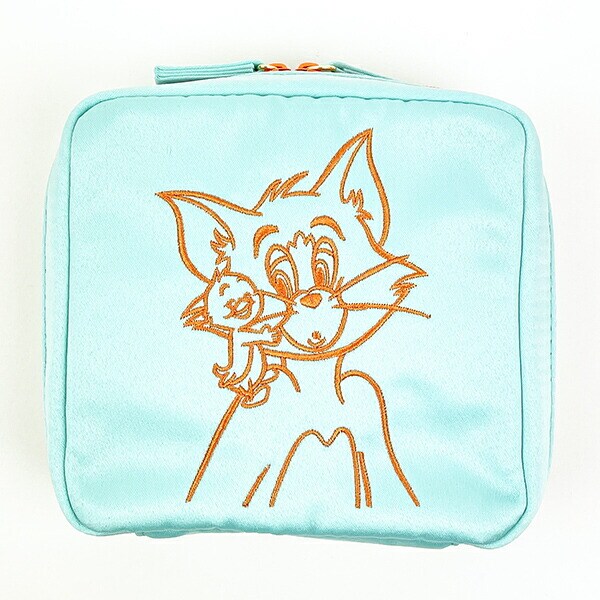 トムとジェリー パステルガジェットポーチ (グリーン)