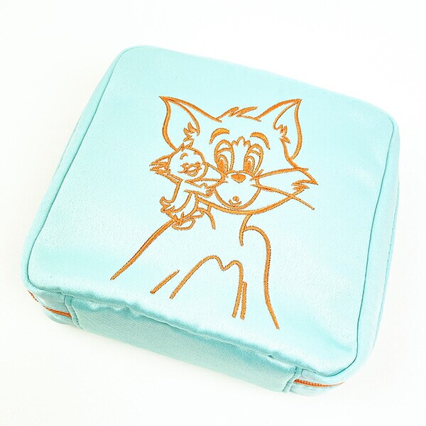 トムとジェリー パステルガジェットポーチ (グリーン)