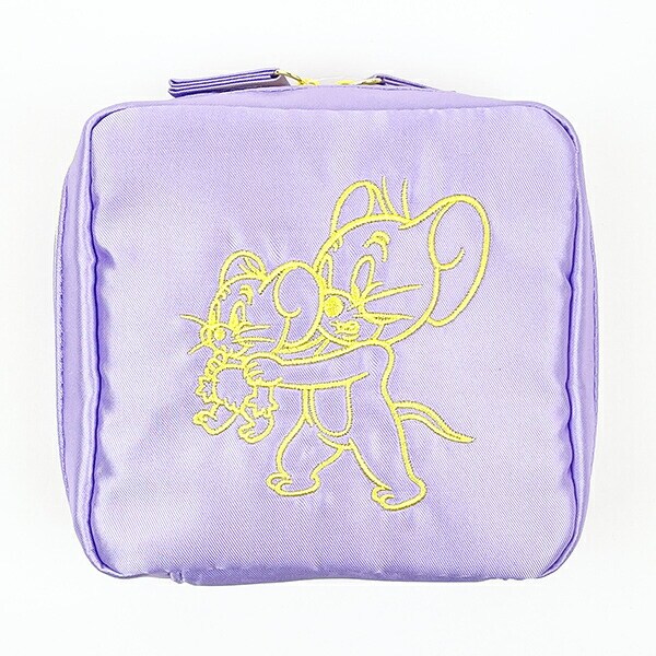 トムとジェリー パステルガジェットポーチ (パープル)