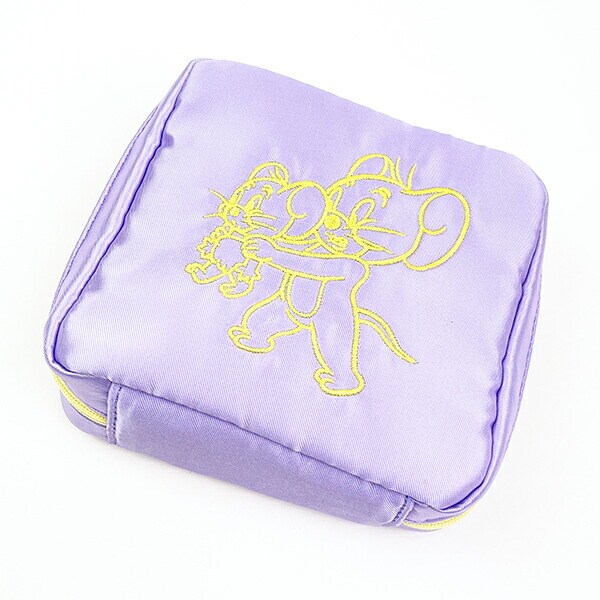 トムとジェリー パステルガジェットポーチ (パープル)