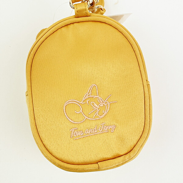 トムとジェリー ジェリー 推し活 ぬいポーチ (ブラウン)