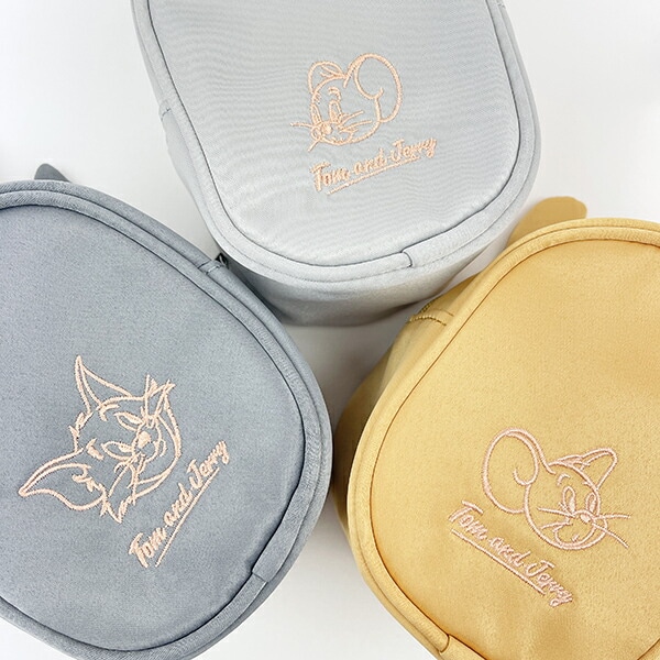 トムとジェリー ジェリー 推し活 ぬいポーチ (ブラウン)