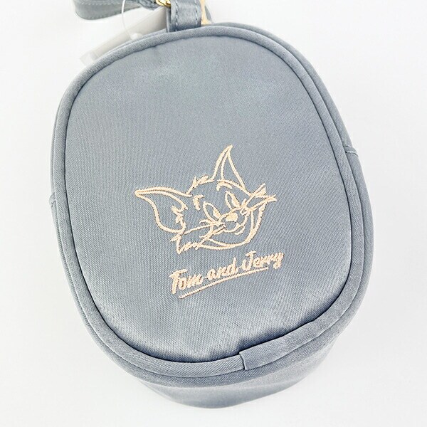 トムとジェリー トム 推し活 ぬいポーチ (グレー)