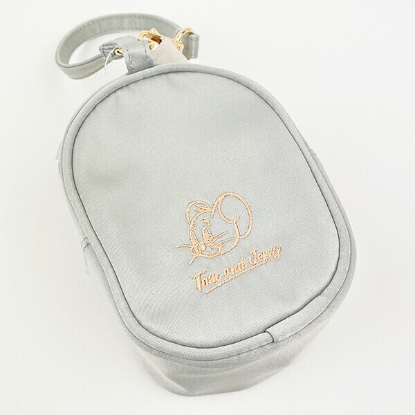 トムとジェリー タフィー 推し活 ぬいポーチ (グレー)