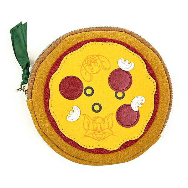 トムとジェリー パーティーピザポーチ ブラウン