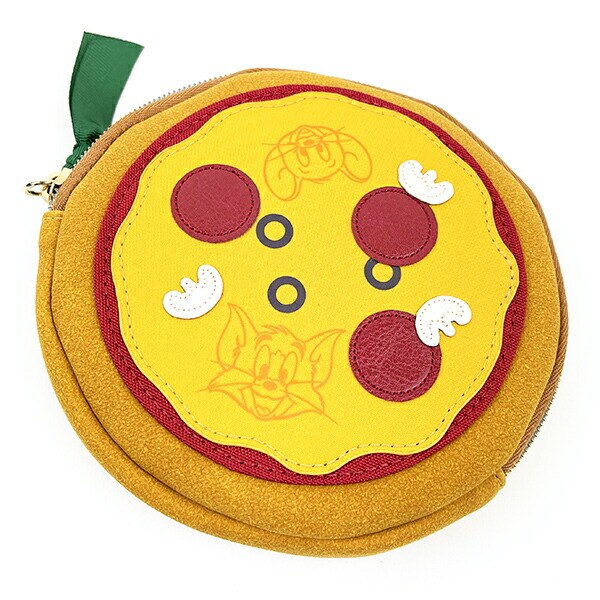 トムとジェリー パーティーピザポーチ ブラウン