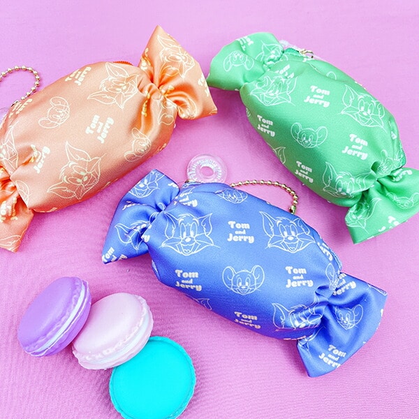 トムとジェリー フルーツキャンディーポーチ (グリーン)