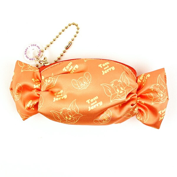 トムとジェリー フルーツキャンディーポーチ (オレンジ)