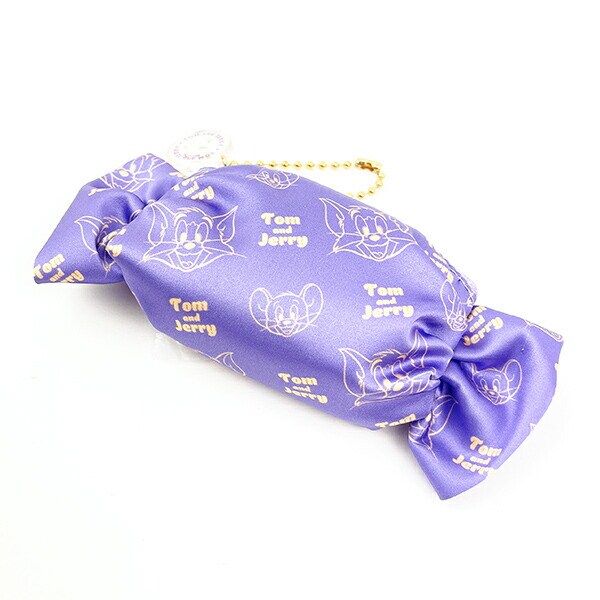 トムとジェリー フルーツキャンディーポーチ (パープル)