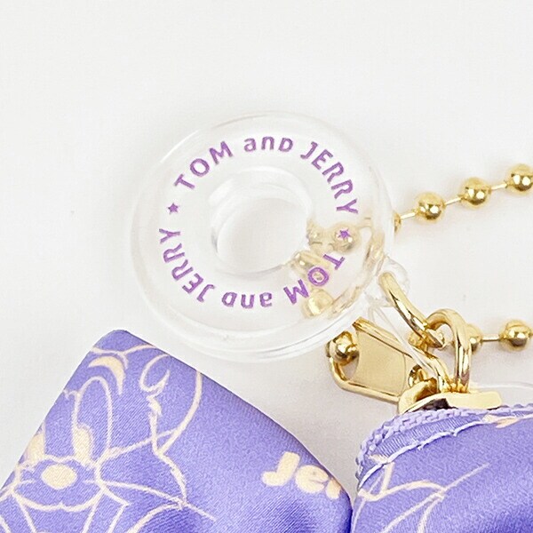 トムとジェリー フルーツキャンディーポーチ (パープル)