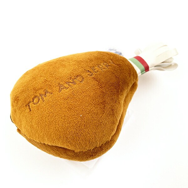 トムとジェリー 骨付きチキンポーチ ブラウン