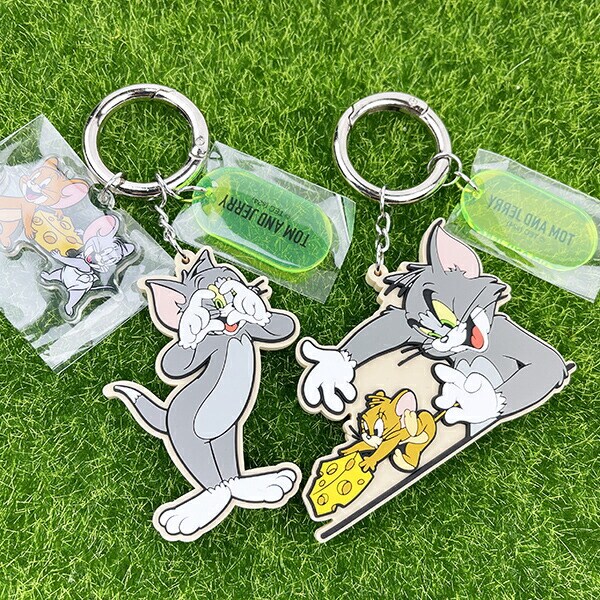 トムとジェリー CHEESDAYチャーム キーホルダー