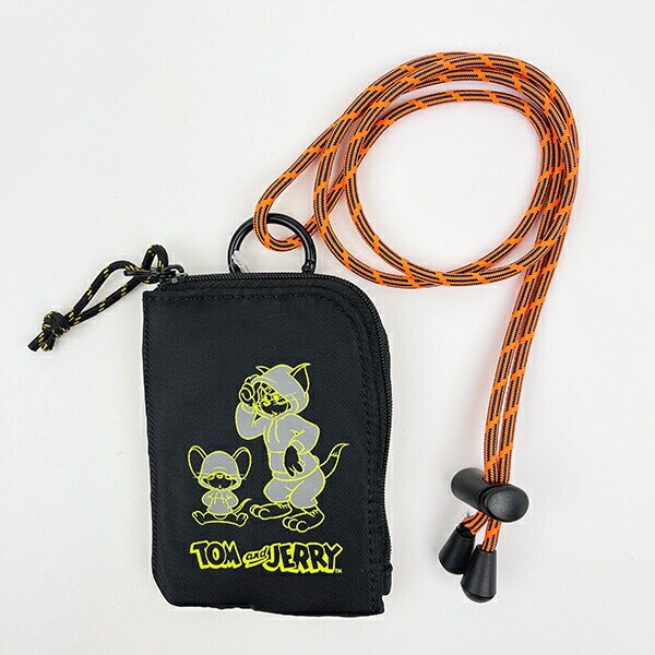トムとジェリー フーディーミニポーチ (ブラック)
