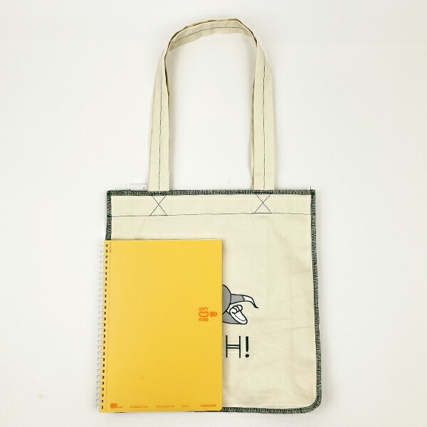 トムとジェリー ロックステッチトートバッグ(アイボリー) トムジェリ